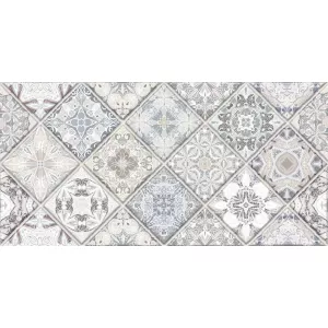 Декор Trevis Alma Ceramica серый 24.9*50 см