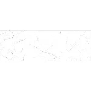 Плитка настенная Delacora Frost White белый 24,6*74 см