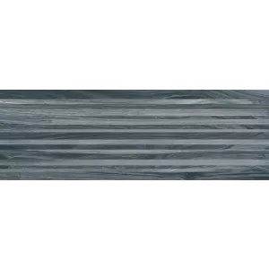 Плитка настенная Laparet Zen полоски чёрный 60034 20х60