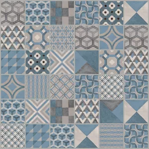 Декор Kerama Marazzi Онда мозаичный синий 30х30 см