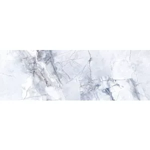 Плитка настенная Delacora Frost Shadow голубой 24,6*74 см